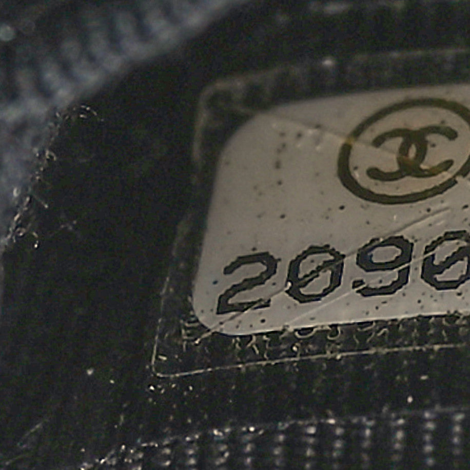 Patent CC Phone Holder Crossbody Black