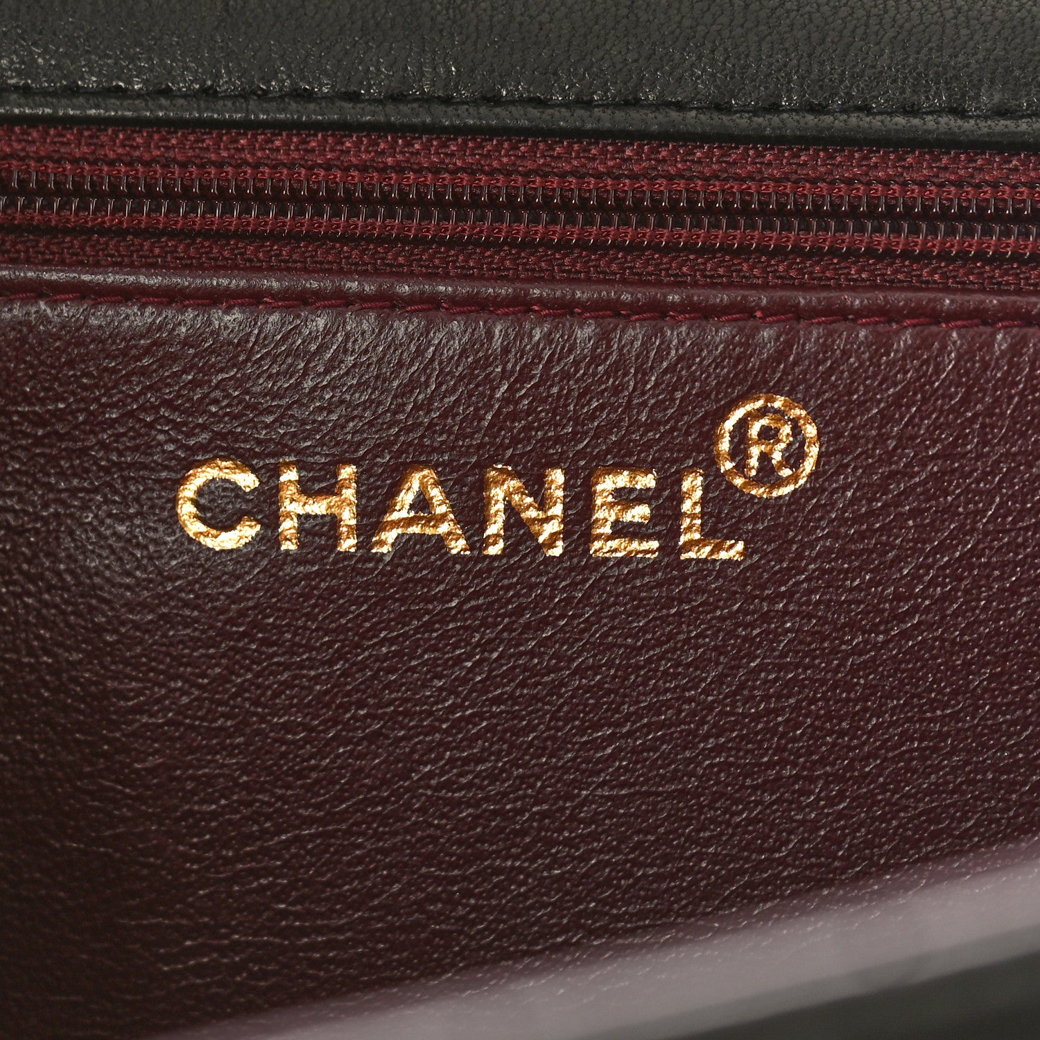 Chanel Lambskin Quilted Medium Single Flap Black 6 of 9