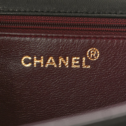 Chanel Lambskin Quilted Medium Single Flap Black 6 of 9