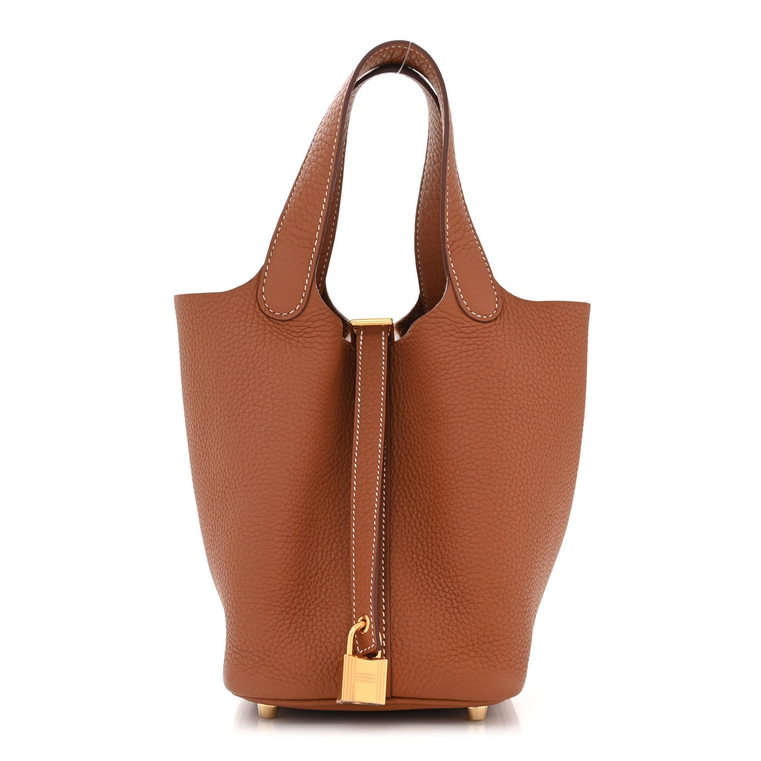 Hermes Taurillon Clemence Picotin Lock 18 PM Gold 1 of 11