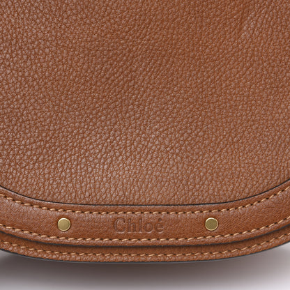 Chloe Calfskin Suede Small Nile Bracelet Bag Caramel 10 of 11