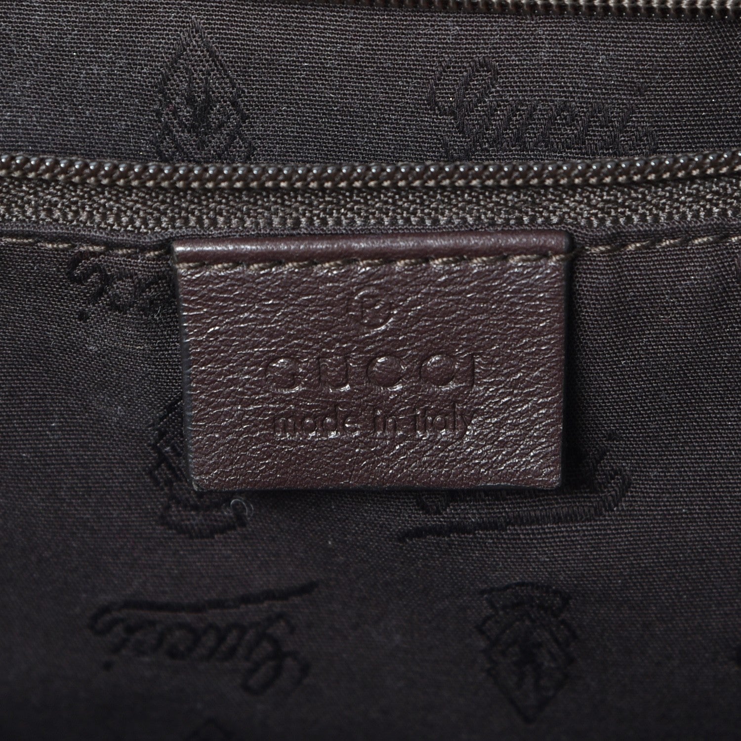 Gucci Guccissima Medium Sukey Tote Chocolate 6 of 7