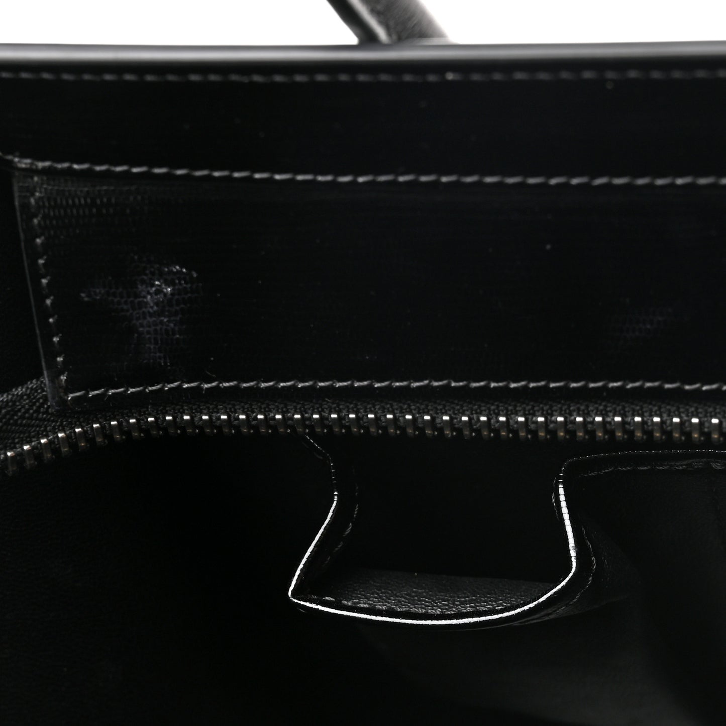 Smooth Calfskin Lizard Embossed Micro Luggage White Black