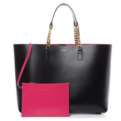 Saint Laurent Calfskin Large Paris Shopper Tote Black 1 of 12