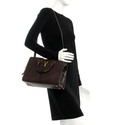 Saint Laurent Sheepskin Small Cabas ChYc Dark Brown 2 of 11