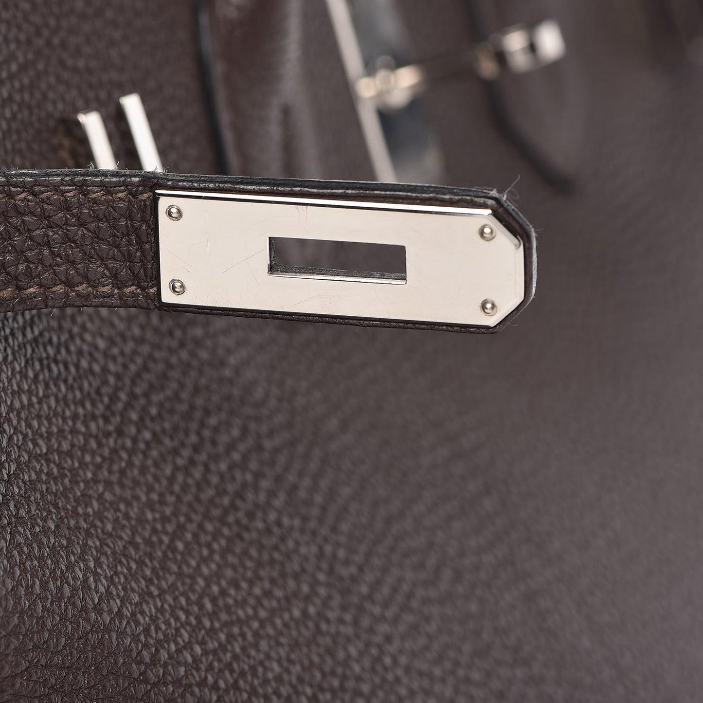 Togo Birkin 35 Chocolate