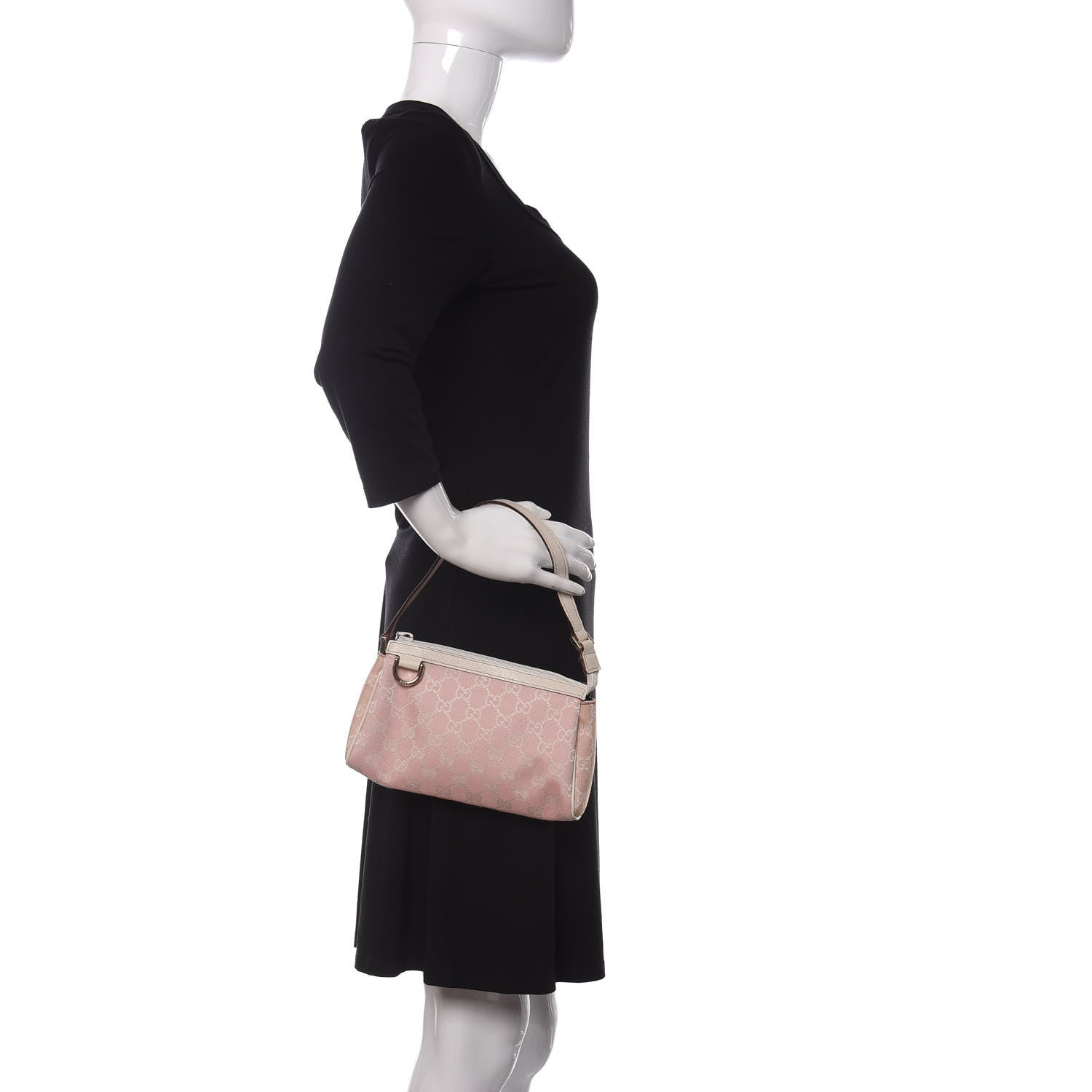 Gucci Monogram D Ring Cosmetic Case Pink 2 of 12