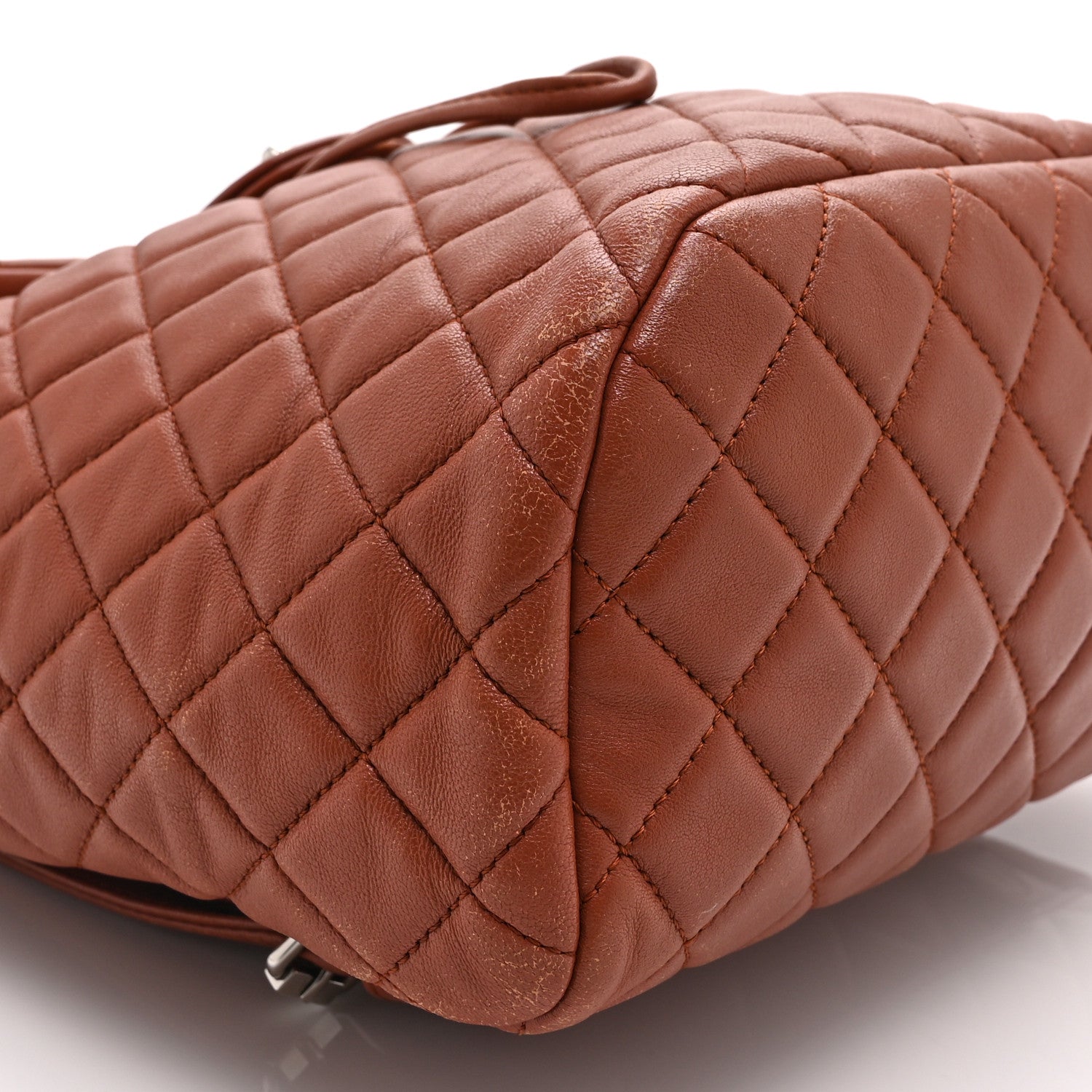 Chanel Lambskin Quilted Small Urban Spirit Backpack Brown 9 of 12