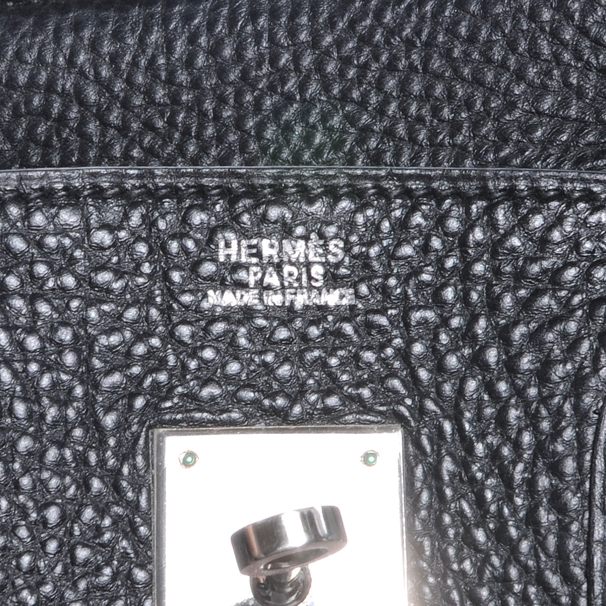 Togo Birkin 30 Black