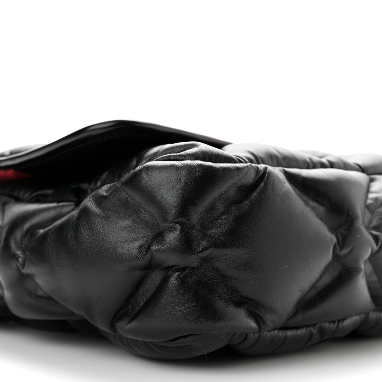 Chanel Calfskin Quilted Large Chesterfield Flap Black 11 of 12