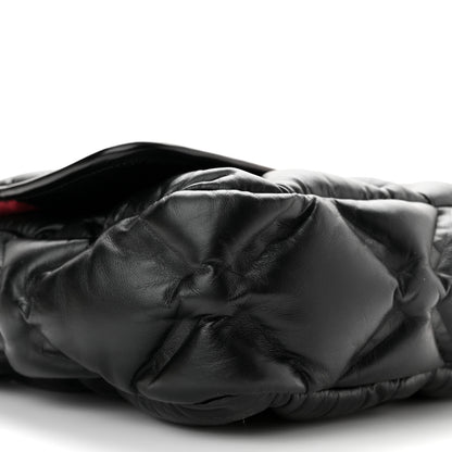 Chanel Calfskin Quilted Large Chesterfield Flap Black 11 of 12