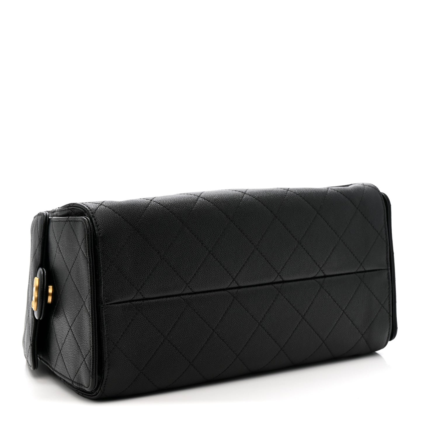 Caviar Quilted Small Chanel 25 Handbag Black