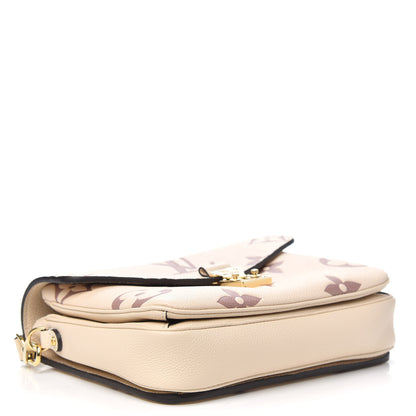 Louis Vuitton Empreinte Monogram Giant Pochette Metis Creme Bois De Rose 4 of 9