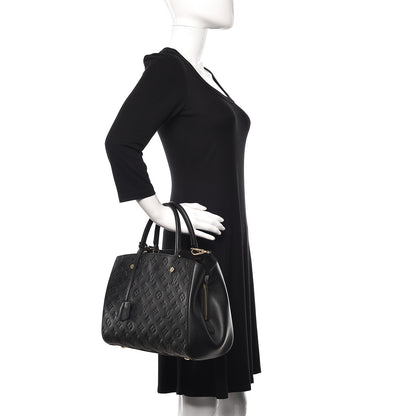 Louis Vuitton Empreinte Montaigne MM Black 2 of 10
