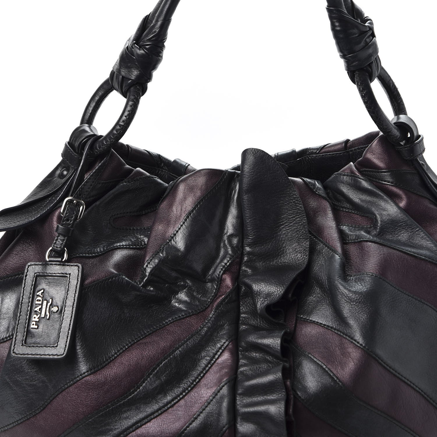 Prada Vitellino Mordo Hobo Ribes Mordore 8 of 8