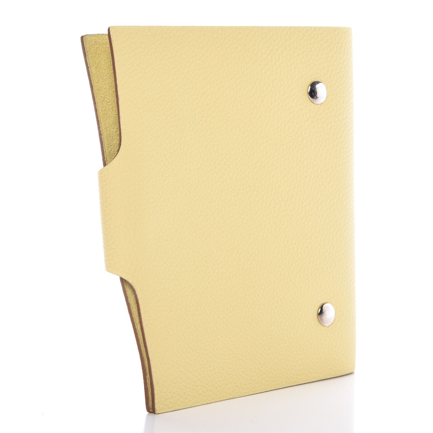 Hermes Togo Ulysse PM Agenda Cover Jaune Poussin 3 of 9