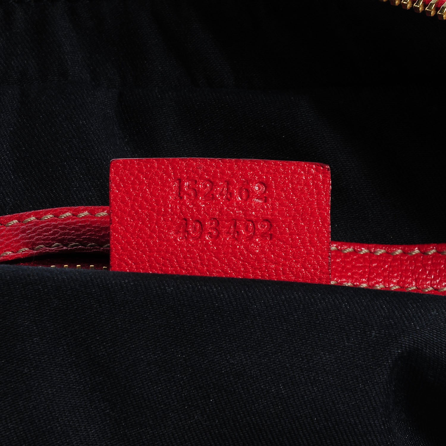 Gucci Leather Capri Small Bowler Red 7 of 7