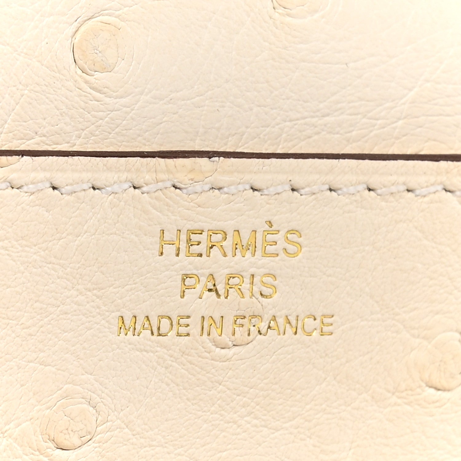 Hermes Ostrich Constance Long Wallet To Go Nata 1835393 – FASHIONPHILE
