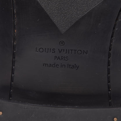 Louis Vuitton Calfskin Voltaire Ankle Boots 9 Black 6 of 11