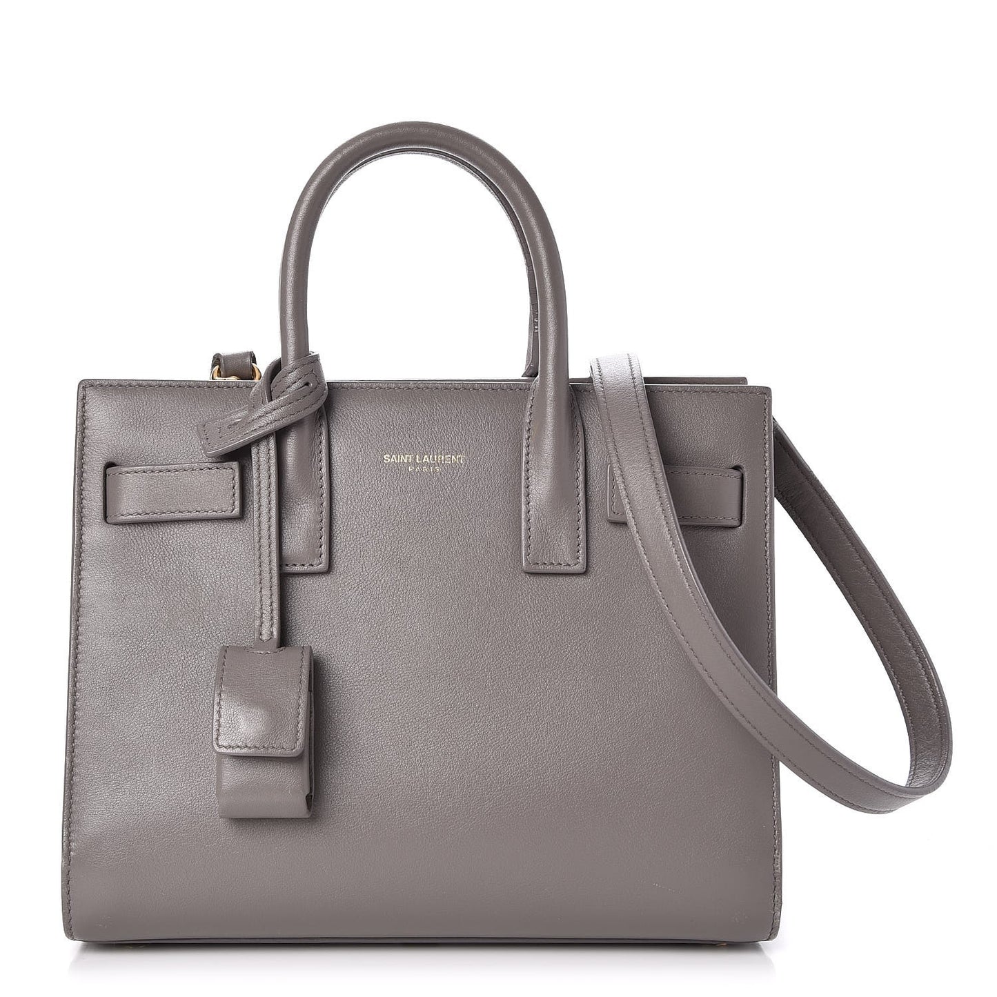Calfskin Nano Sac De Jour Fog