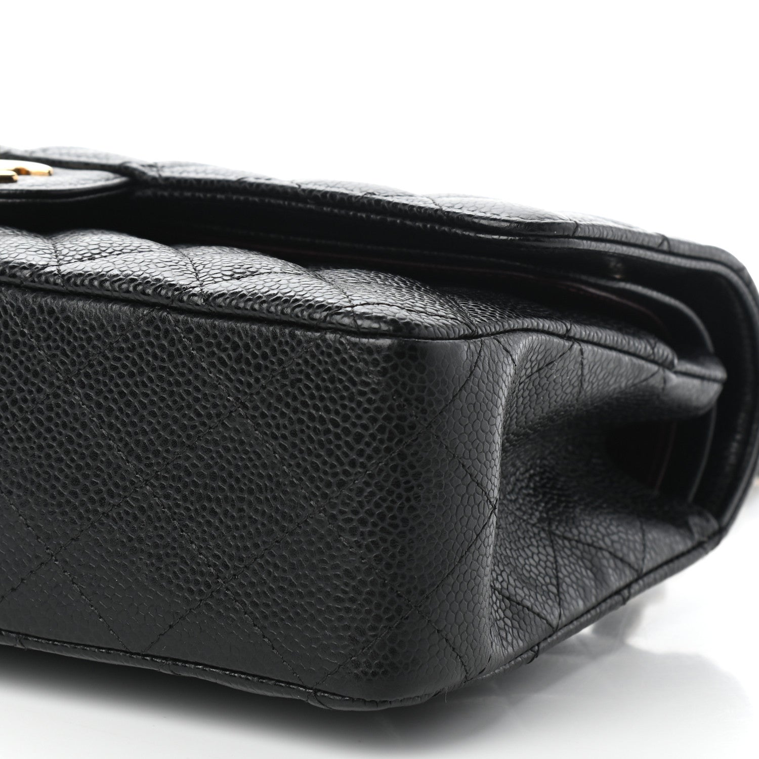 Chanel Caviar Quilted Medium Double Flap Black 9 of 9