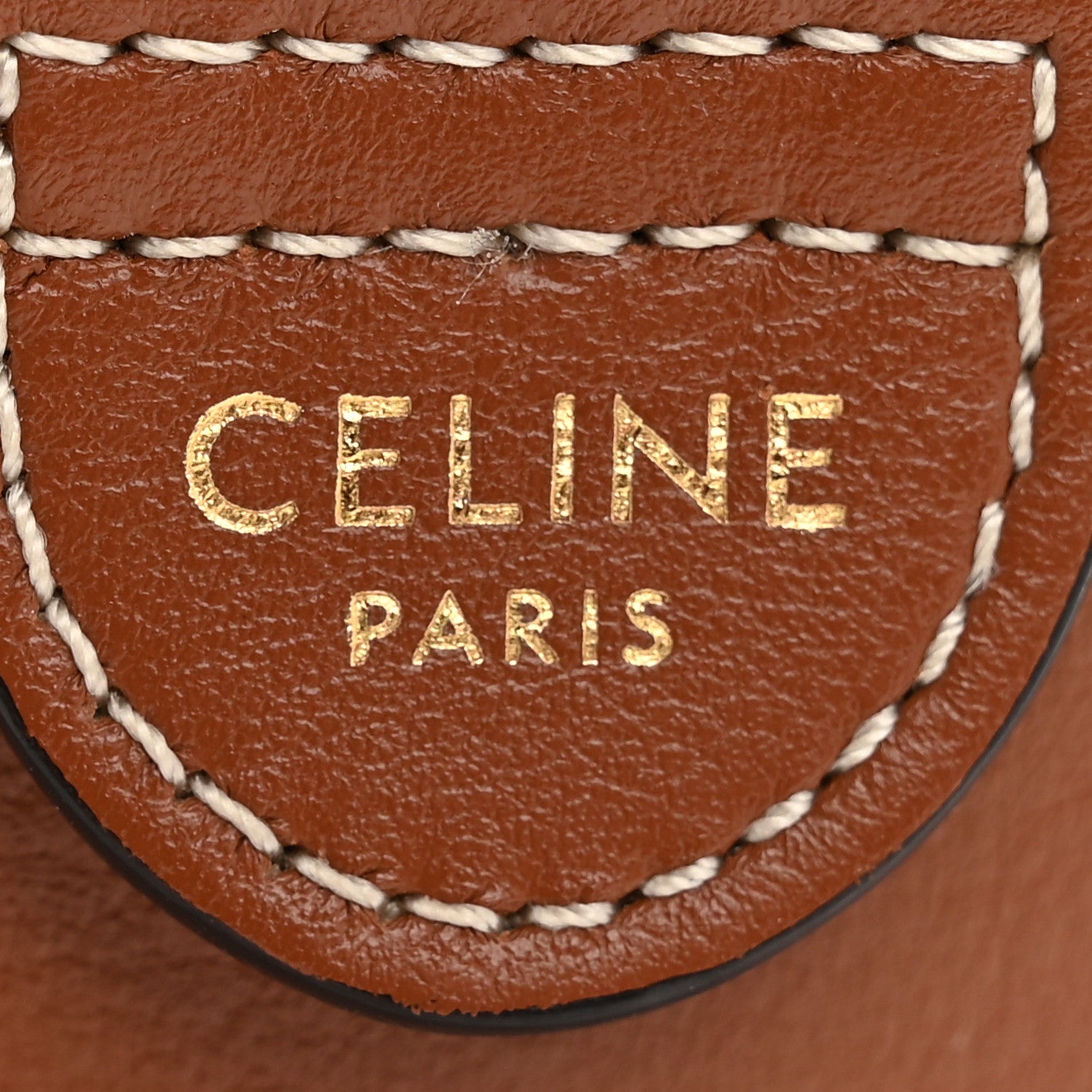 Celine Smooth Calfskin Triomphe Small Boston Bag Tan 16 of 40