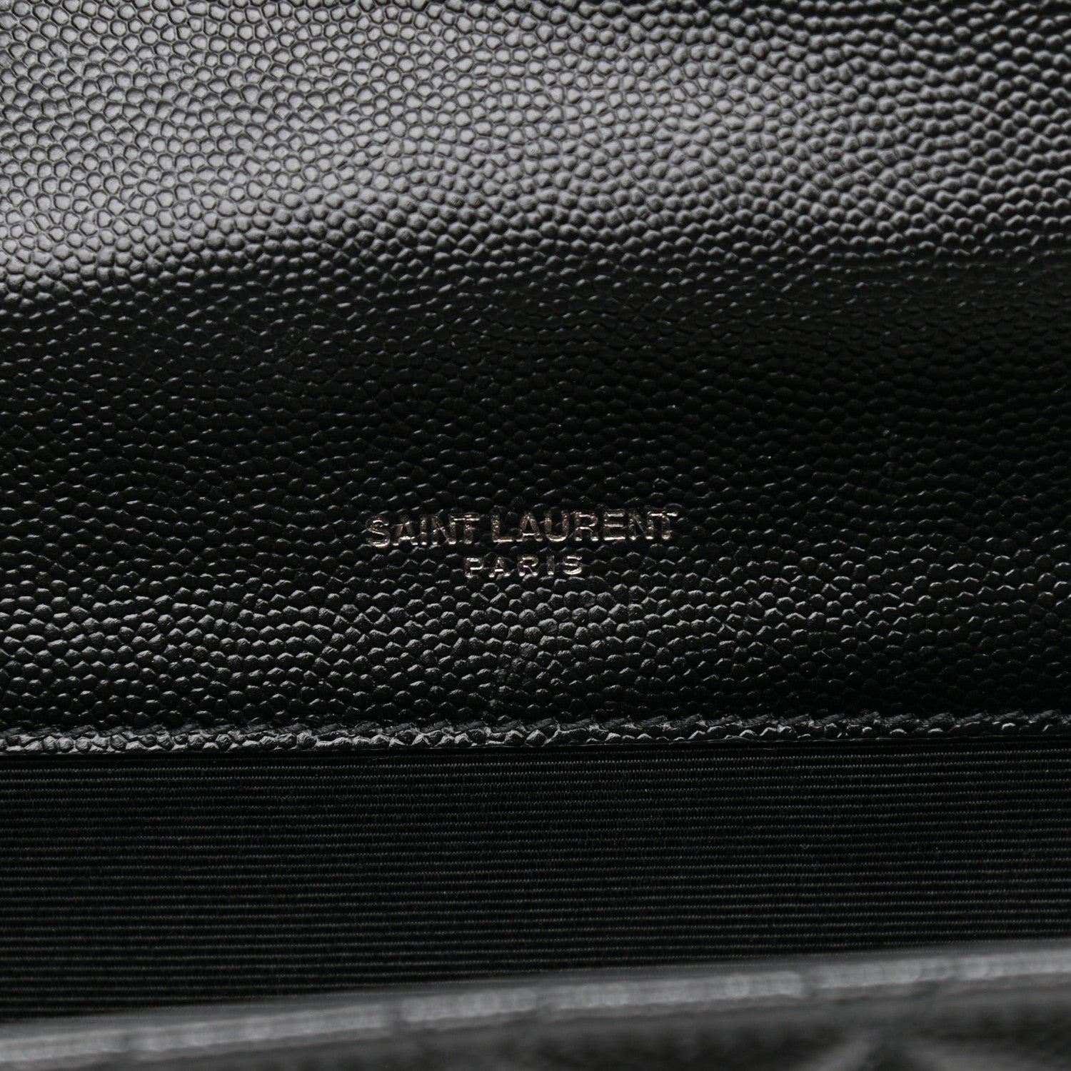 Saint Laurent Grain De Poudre Textured Mixed Matelasse Triquilt Small Monogram Satchel Black 6 of 10