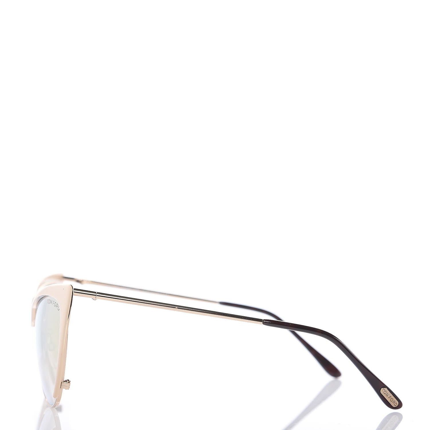 Tom Ford Nastasya Cat Eye Sunglasses TF304 Rose Gold 2 of 5
