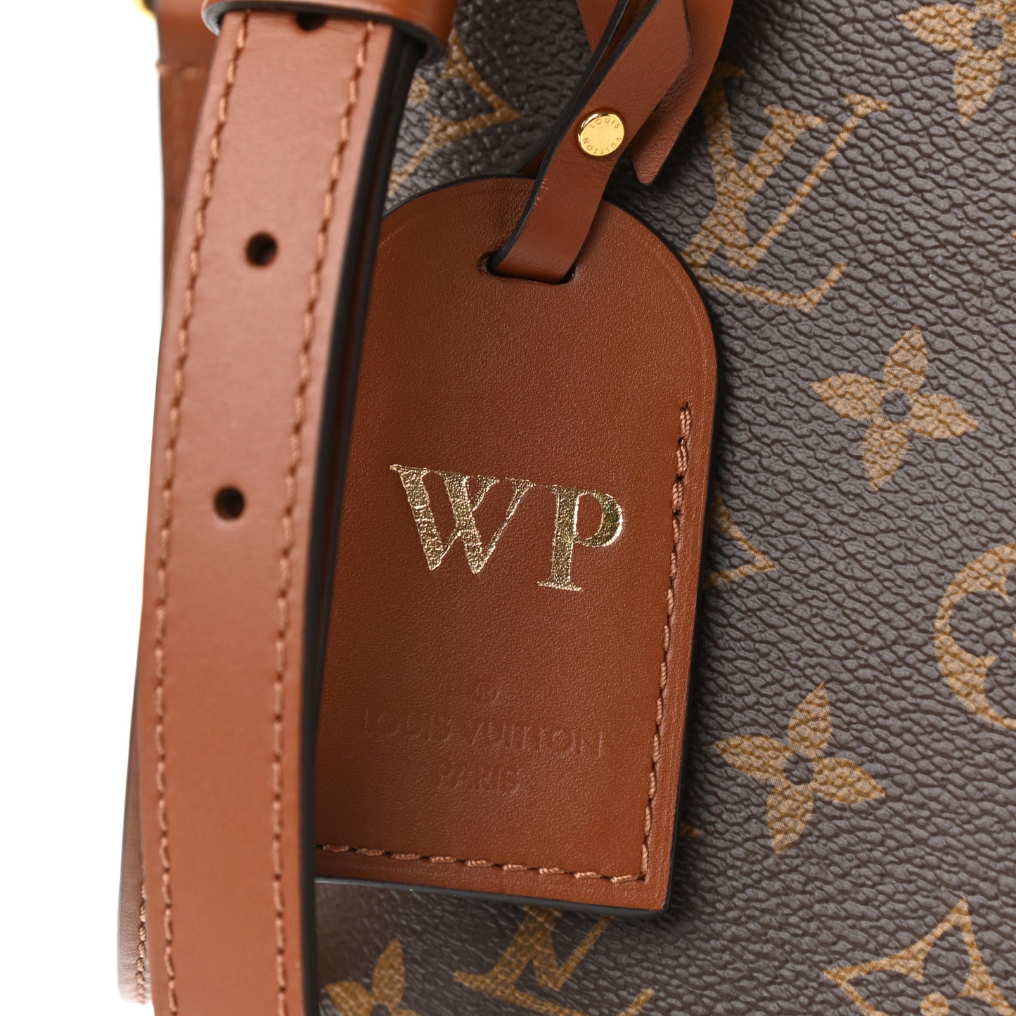 Monogram V Tote MM Black