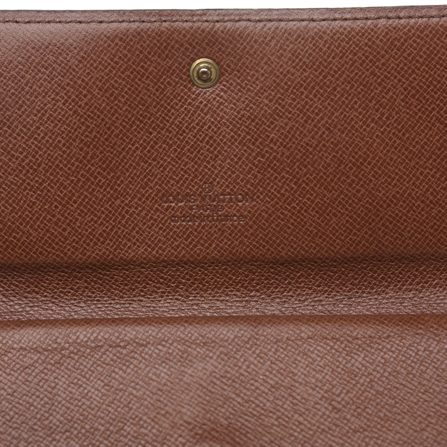 Louis Vuitton Monogram Porte Tresor International Wallet Brown 5 of 12