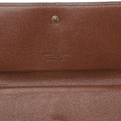 Louis Vuitton Monogram Porte Tresor International Wallet Brown 5 of 12