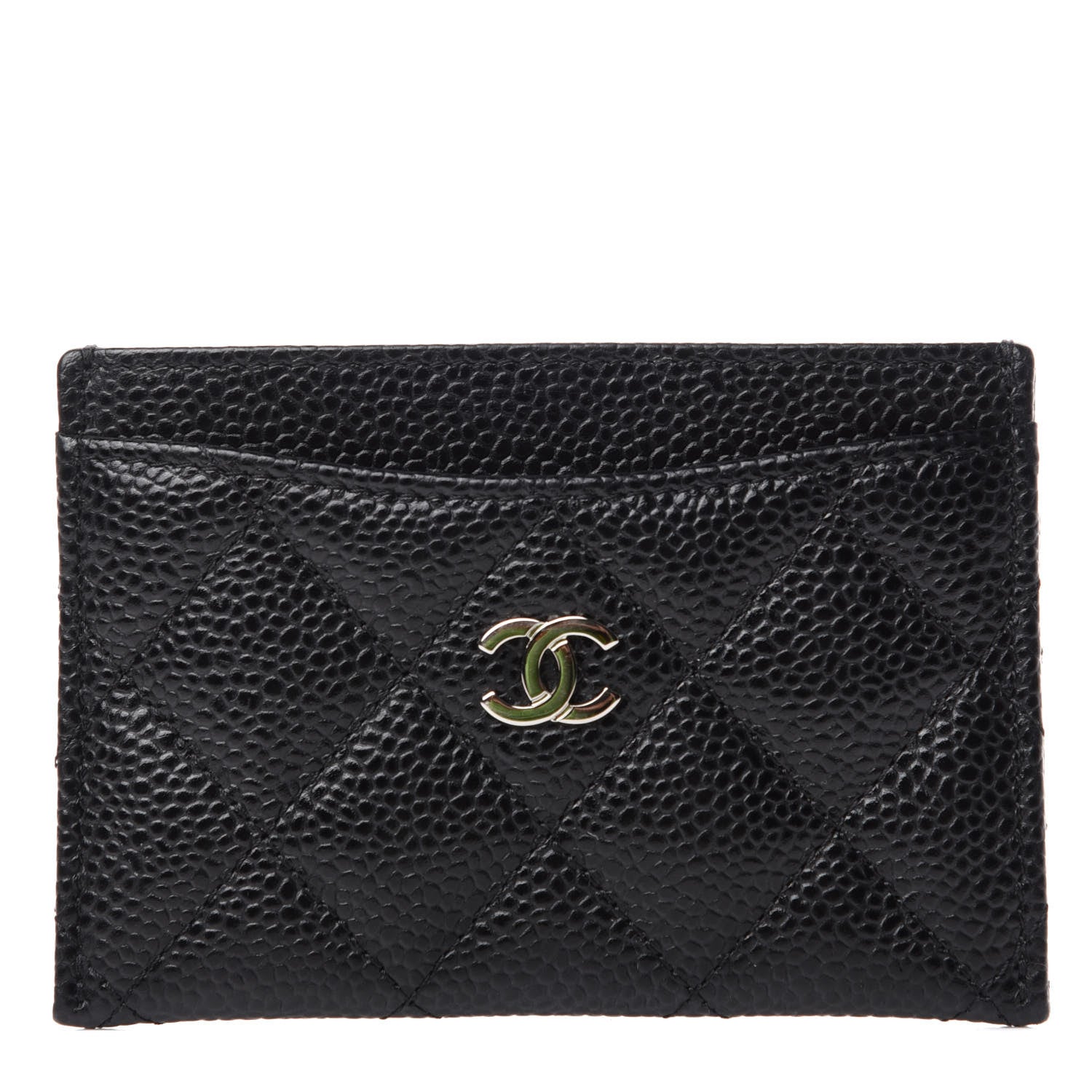 Chanel Caviar Quilted Card Holder Black 1 of 8