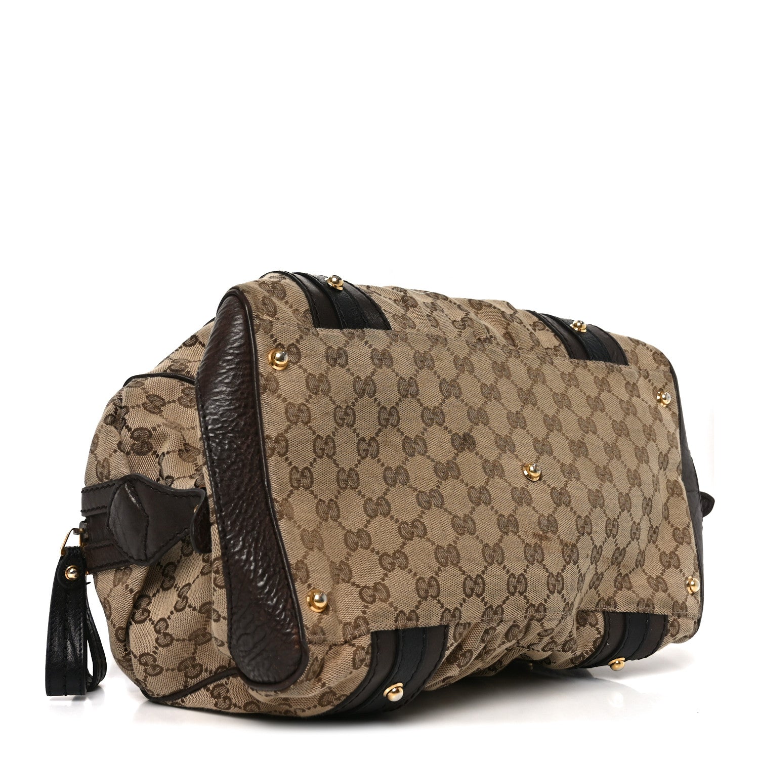 Gucci Monogram Medium Interlocking Icon Tote Dark Brown 4 of 12