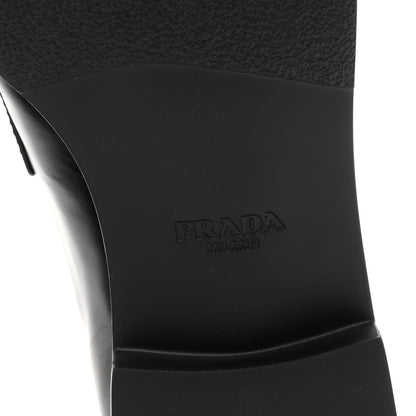 Prada Spazzolato Loafers 40.5 Black 7 of 11
