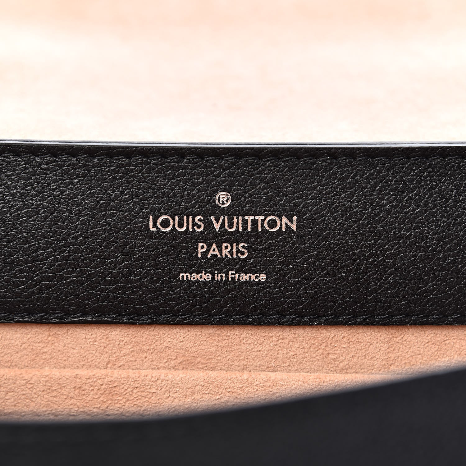 Louis Vuitton Calfskin Lockme Ever BB Black 6 of 10