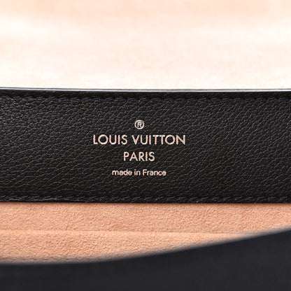 Louis Vuitton Calfskin Lockme Ever BB Black 6 of 10