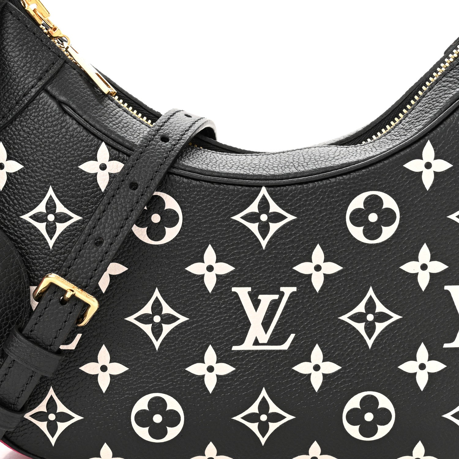 Louis Vuitton Empreinte Monogram Spring in the City Bagatelle NM Black White Pink 7 of 9