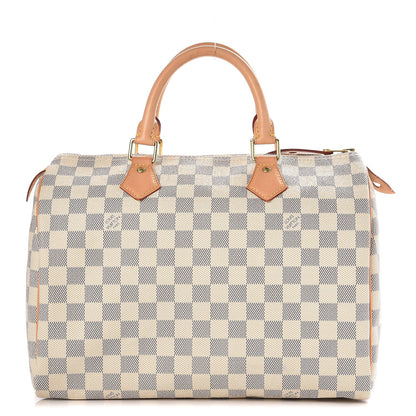Louis Vuitton Damier Azur Speedy 30 1 of 10