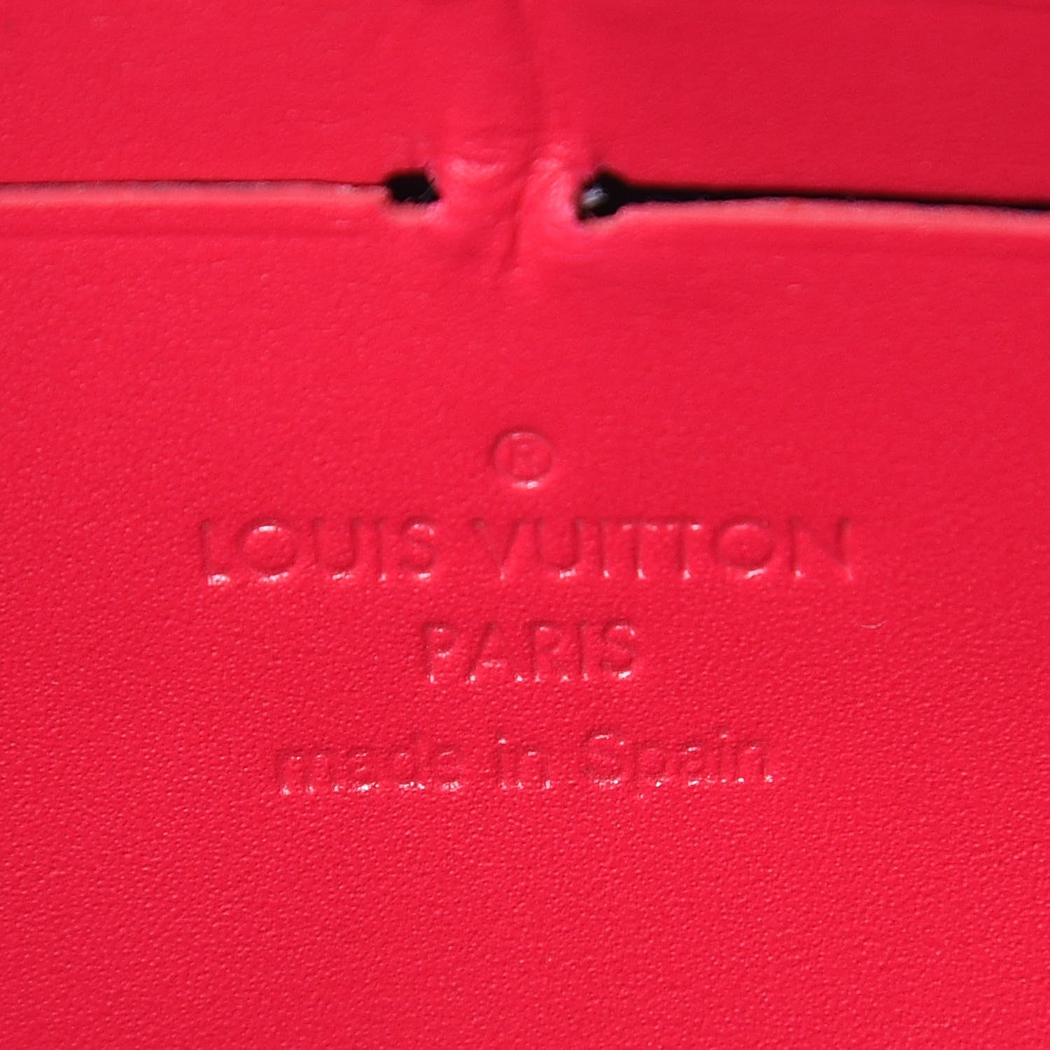 Louis Vuitton Patent Calfskin Monogram Cherrywood Chain Wallet Berlingot Pink 7 of 10