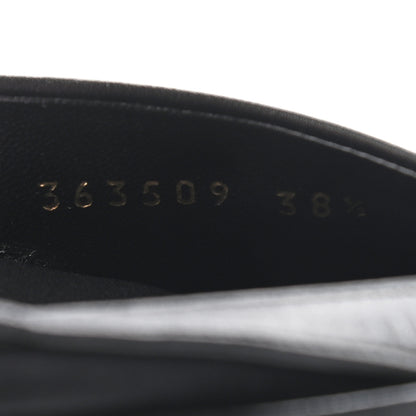 Balenciaga Neoprene Patent Calfskin Scuba Wedge Ankle Boots 38.5 Black 8 of 10
