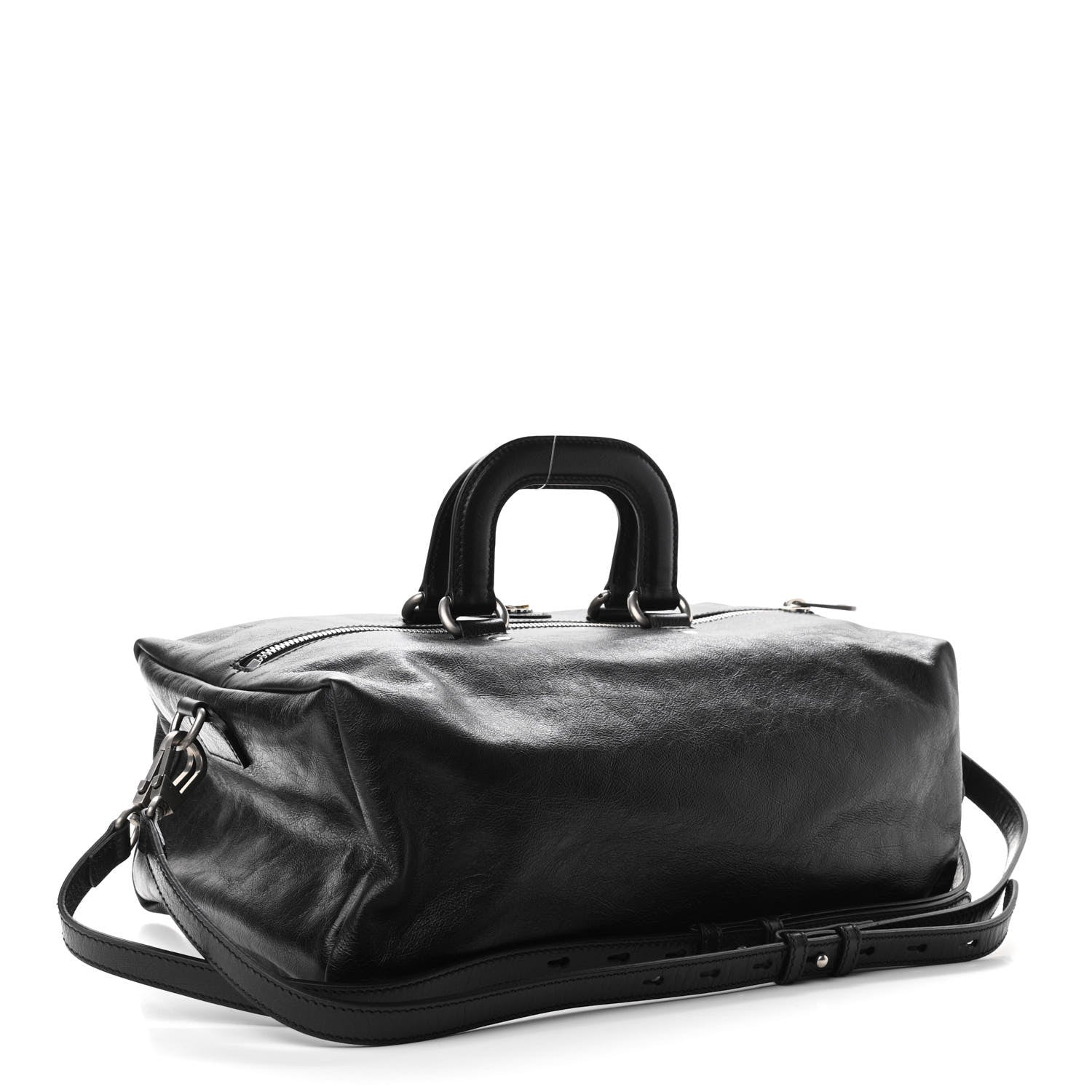 Gucci Fluffy Calfskin Morpheus Convertible Backpack Black 3 of 10