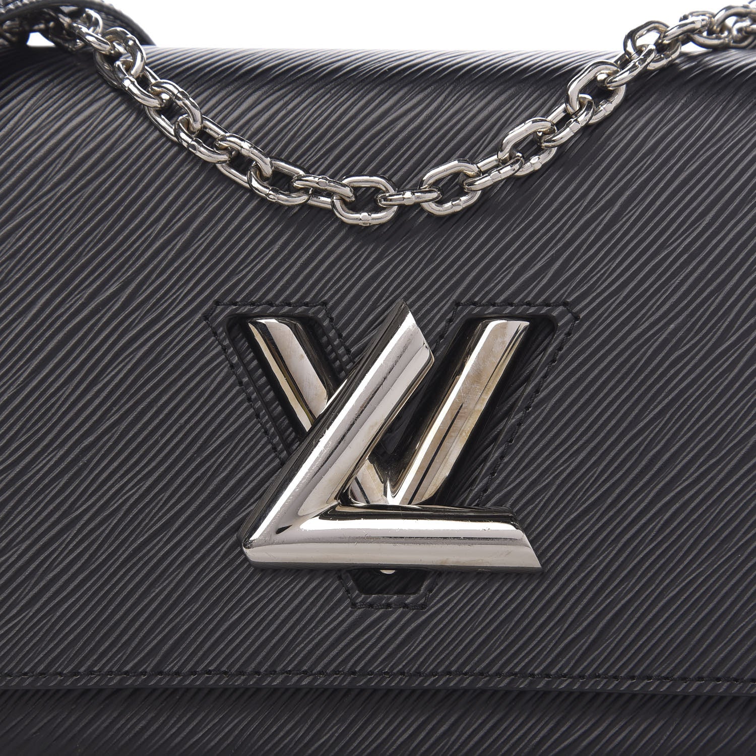 Louis Vuitton Epi Twist Shoulder Bag MM Black 10 of 10
