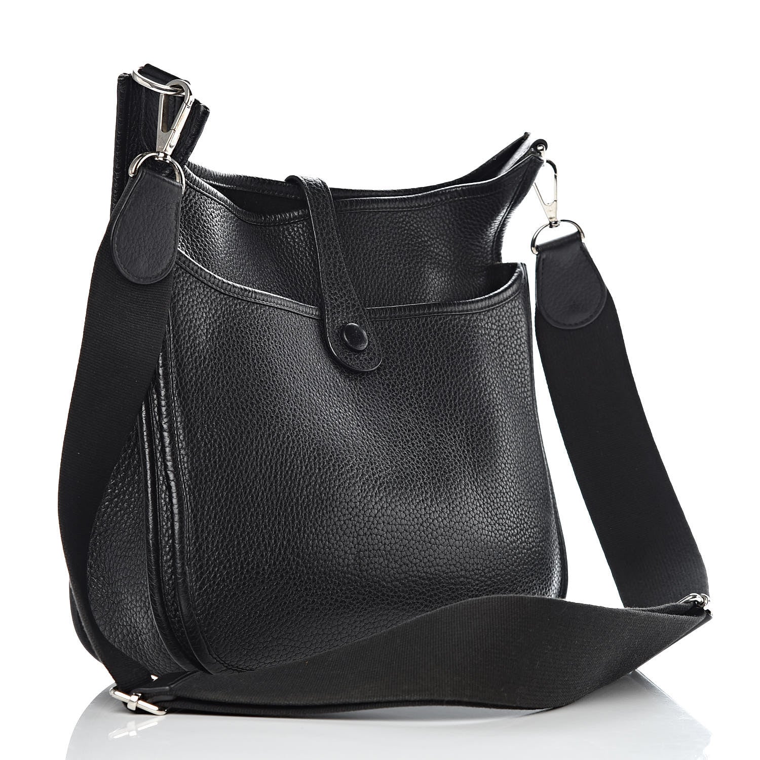 Hermes Taurillon Clemence Evelyne III PM Black 3 of 11
