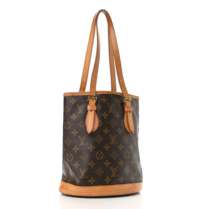 Louis Vuitton Monogram Petit Bucket 23 3 of 17