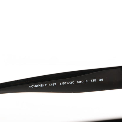 Chanel CC Sunglasses 5183 Black 4 of 4