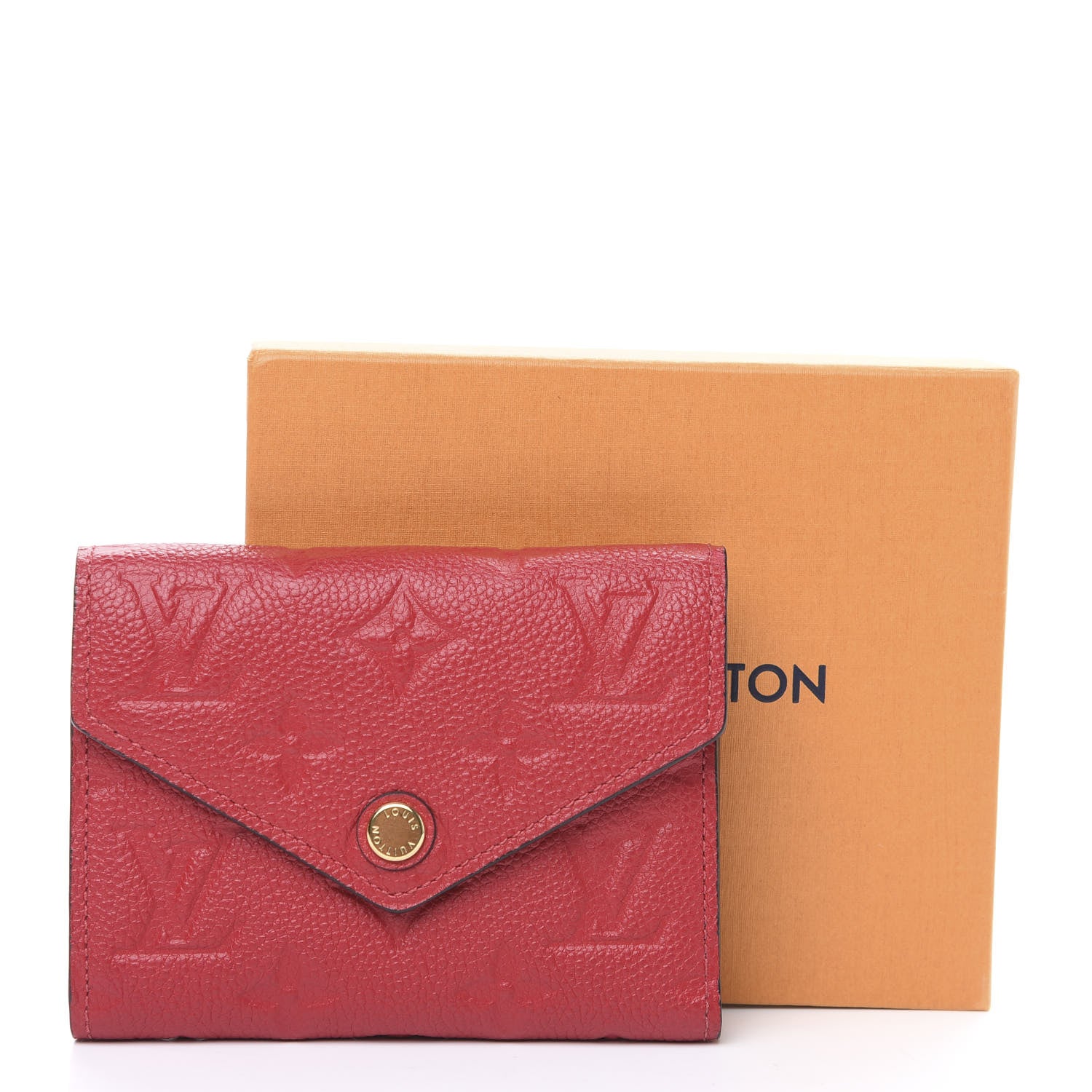 Louis Vuitton Empreinte Victorine Wallet Scarlet 6 of 6