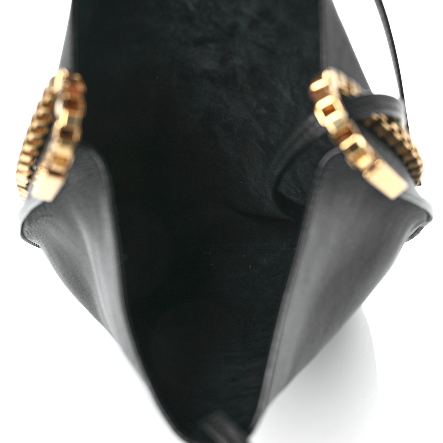 Calfskin Small Suzanne Hobo Black
