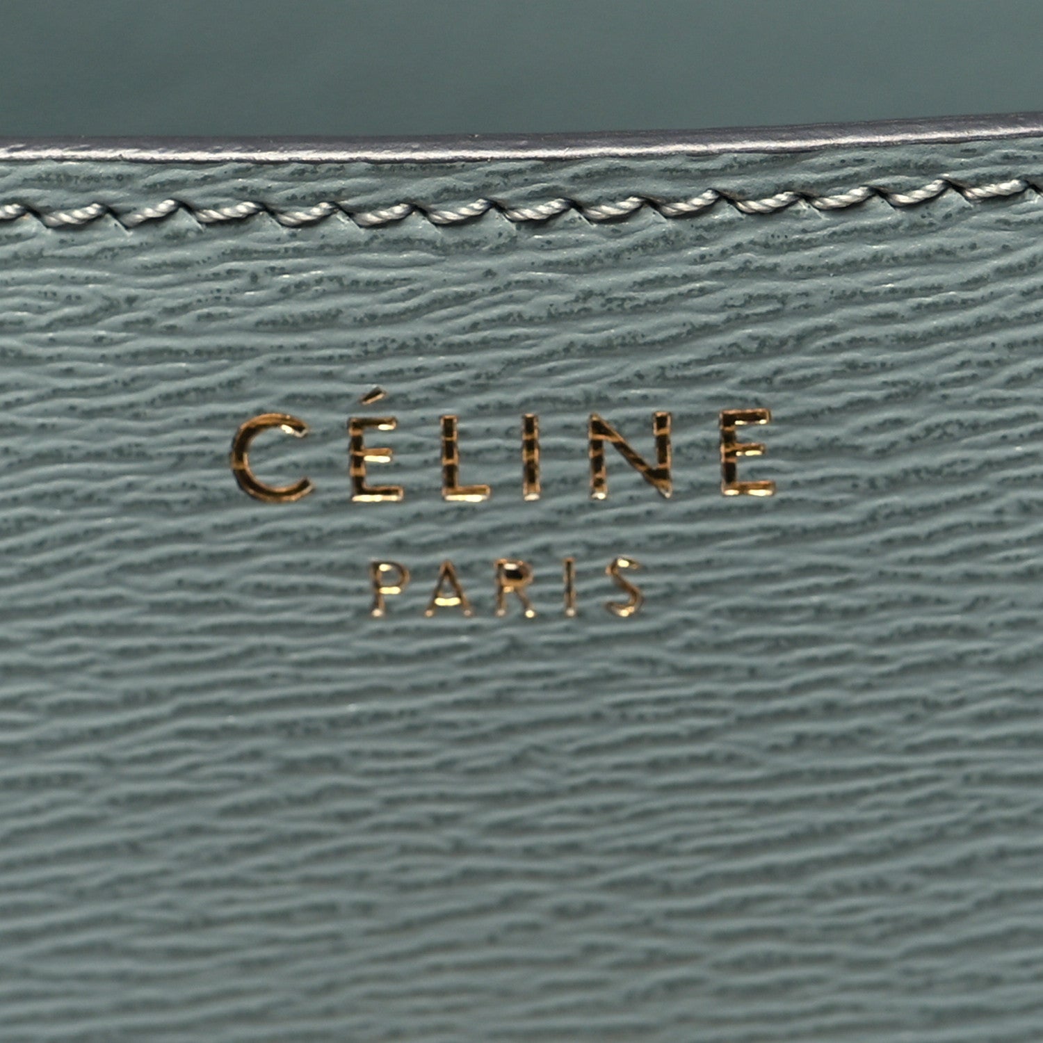 Celine Liege Calfskin Medium Classic Box Flap Bag Storm 7 of 11
