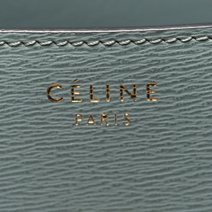 Celine Liege Calfskin Medium Classic Box Flap Bag Storm 7 of 11