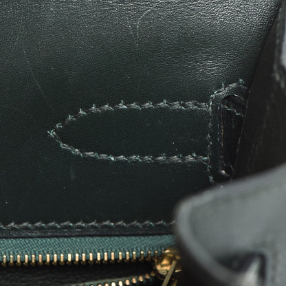 Hermes Box Kelly Sellier 32 Vert Fonce 28 of 44
